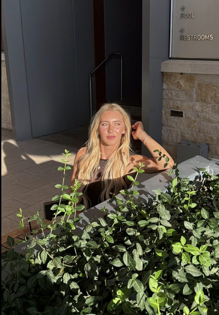Karsen Jackson, Tone Talent Agency model, golden-hour outdoor portrait
