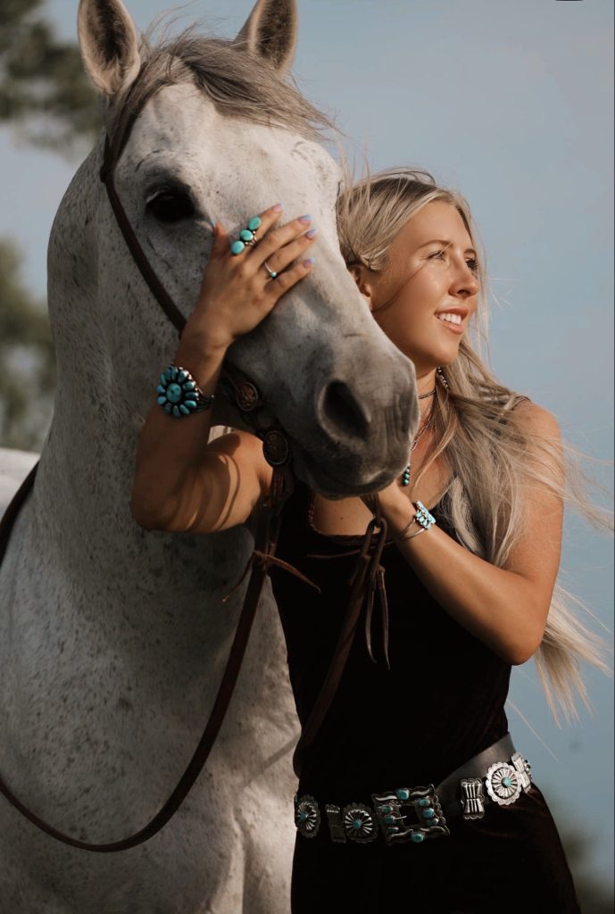 Karsen Jackson, Tone Talent Agency model, western editorial with turquoise jewelry